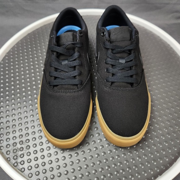 Nike SB Charge Solarsoft Shoes Mens Size 8 Black Gum Skate Canvas CD6279-004 - Picture 1 of 14